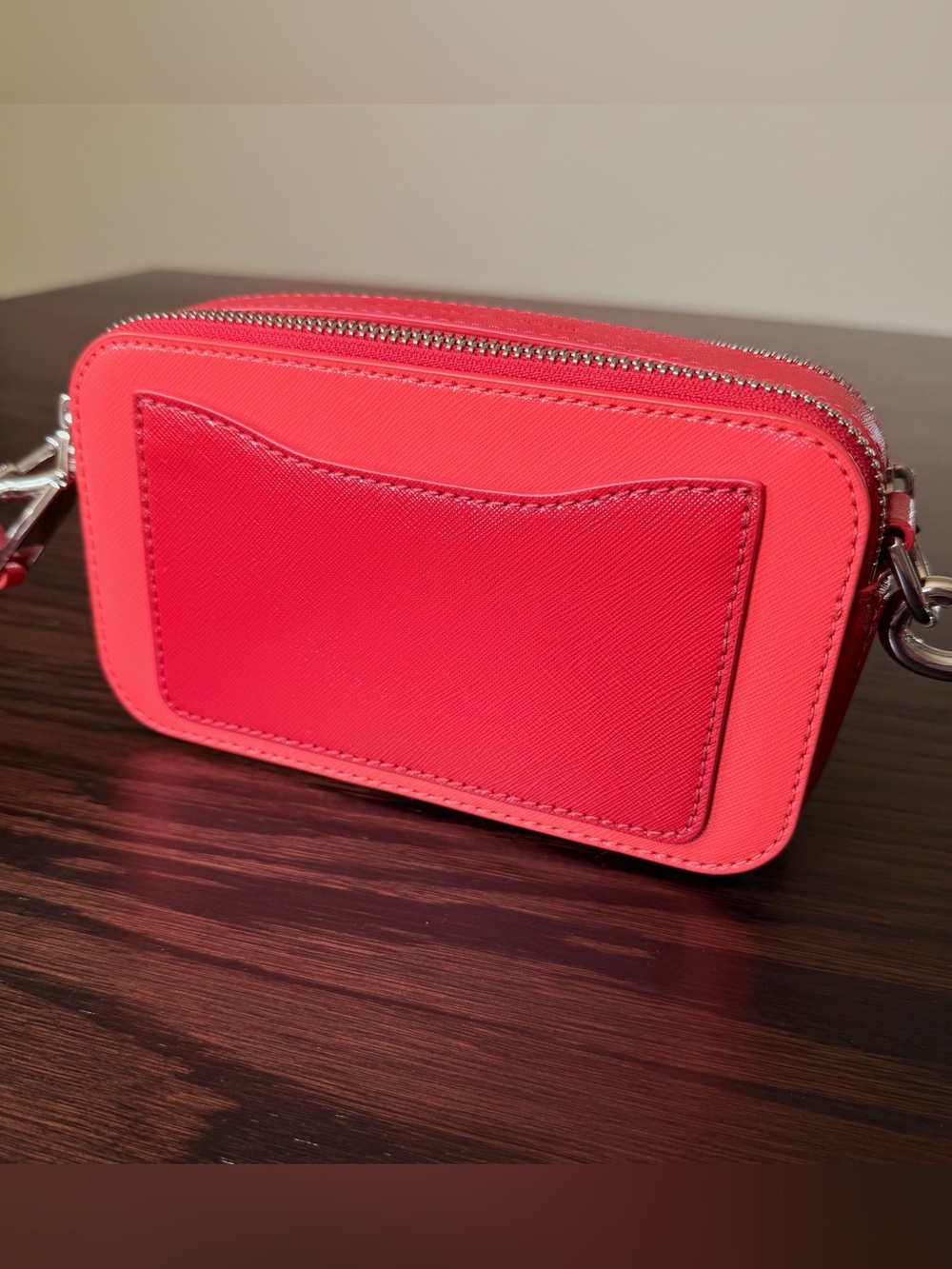 Marc Jacobs Snapshot Camera Bag Leather Orange/Red - Picture 5 of 10